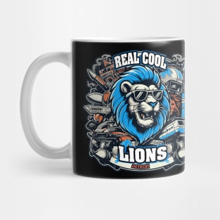 Detroit Lions Real Cool Design Mug